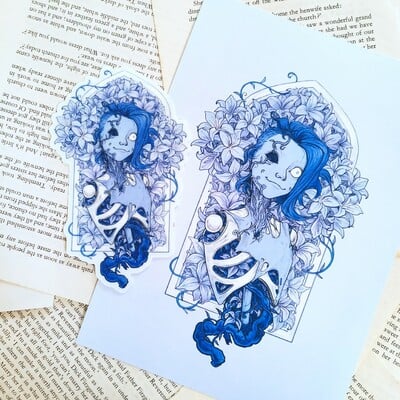 Guinevere prints & stickers