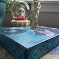 "Dead Eyes" Original Painting - Thumbnail 1