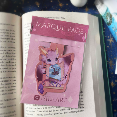 Marque-page cozy fantasy