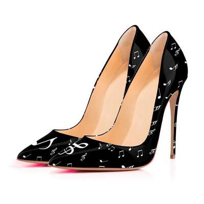 Graffiti high heels 12CM 2 colors