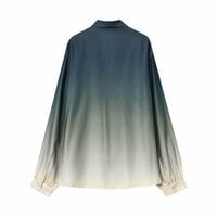 Loose-fitting shirt with wind positioning print - Thumbnail 2