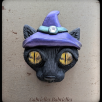 Witchy Cats magnet set  - Thumbnail 3