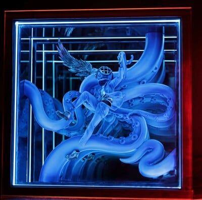 ArTToy by Sank Toys "Sank-Beyond the Boundary-Infinite Silence-Blues"