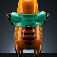 ArTToy by Jee Saya & Hundred Demons "Aka-Panda (Red)" - Thumbnail 3