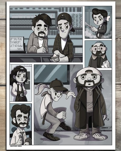 Clerks NYCC Exclusive Print
