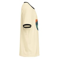 Faith Moves Mountains Unisex ringer t-shirt - Thumbnail 4
