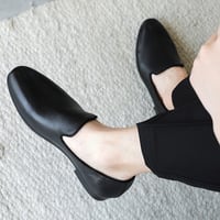 Men's new breathable casual leather shoes fashionable bean shoes - Thumbnail 2