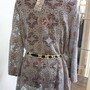 Women's grey lace top-1