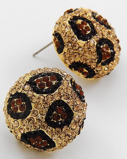 Leopard Buttons.