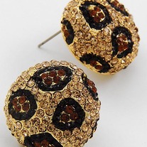 Leopard Buttons.