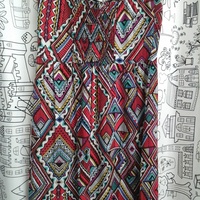 tribal print mini dress - Thumbnail 1