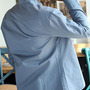 Fashion Korean Style Slim Long Sleeves Causal Shirts 907SJ-JK01-43-Sky Blue-2