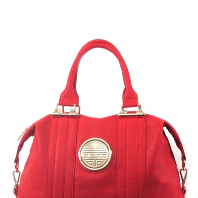 Dual handle handbag