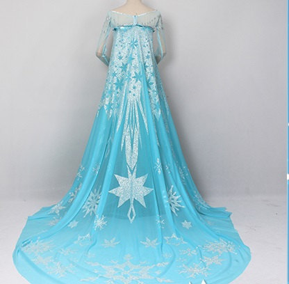 CL8, big frozen adult size elsa cape 2 meters wide Frozen