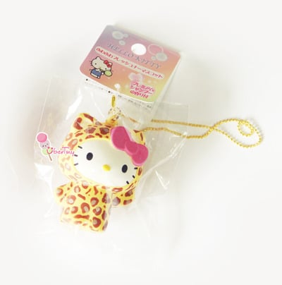 *Rare* Hello  Kitty in Leopard Costume Squishy Soap Scented (Licensed)