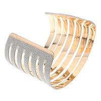 1 Pc Sliver Cuff Bracelet - Thumbnail 1