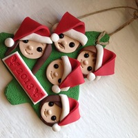 Custom Tree Ornaments 5 figures - Thumbnail 1