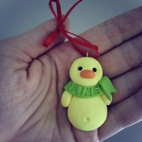 Duck Ornament handmade and customize - Thumbnail 2