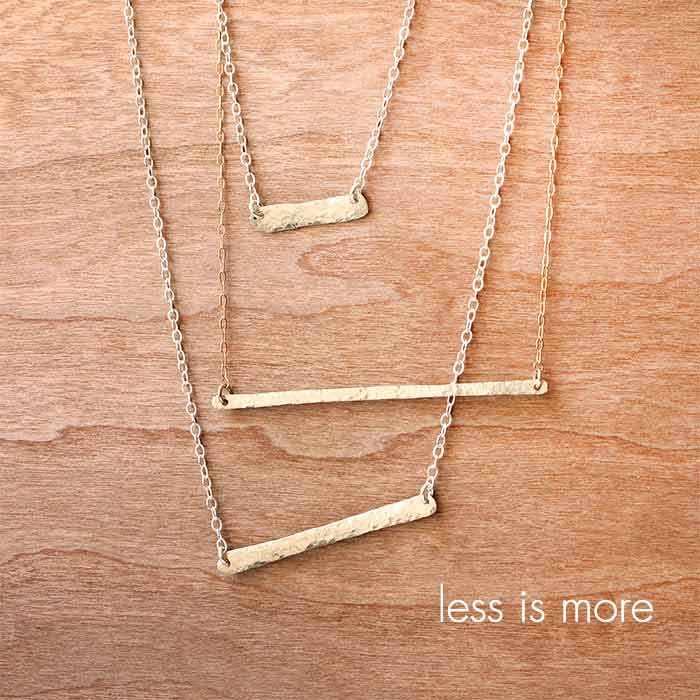 Long Bar Gold Necklace Thin One Horizontal Line Geometric Pendant Delicate Simple Modern Mnimalist Jewelry Straight By 5050 Studio Sold By 5050 Studio On Storenvy