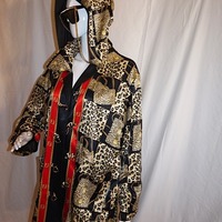 Vintage Fendi Purse Jacket w/ Hood, Size 3X - Thumbnail 2