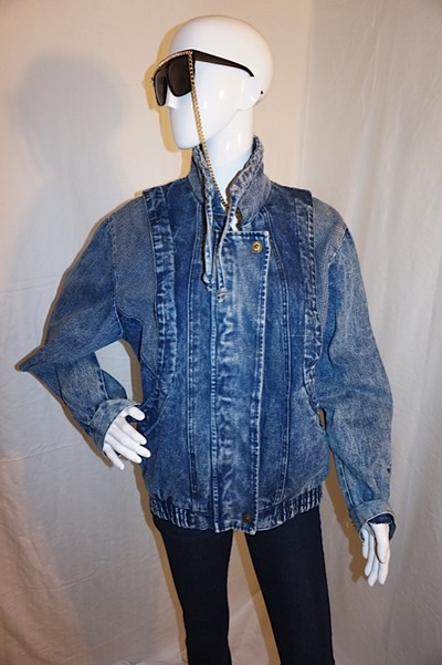 Vintage ruth douglas jean jacket, size m