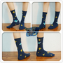 Harajuku cosmic planetary ball socks-3