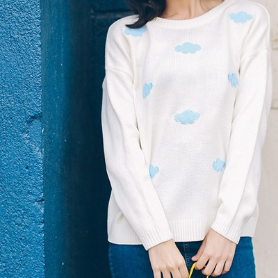 Baby cloud sweater