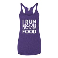 I Really Like Food Women's tank top - Thumbnail 4