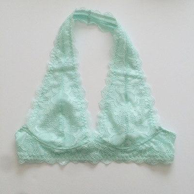 Mint halter bralette