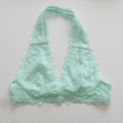 Mint Halter Bralette