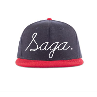Saga wool blend snapback