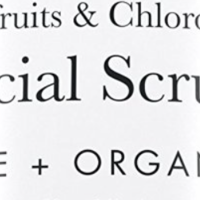  Facial Scrub & Cleanser - Natural & Organic Ingredients Chlorophyll & Super Fruit Face Exfoliating Wash  - Thumbnail 1