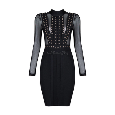 Snap it up bandage dress