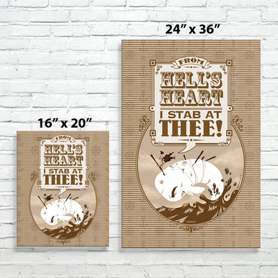 From hell's heart - canvas print