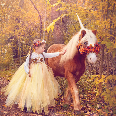 Custom tulle dress & head piece - Thumbnail 3