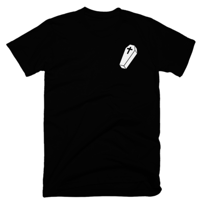 Coffin rider t-shirt black