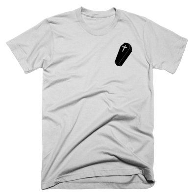 Coffin rider t-shirt white