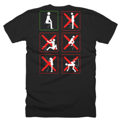 Funny shit t-shirt black