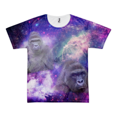 Galaxy harambe t-shirt