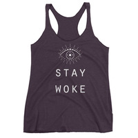 Stay Woke - Women's Tank - Thumbnail 3