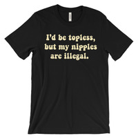 Topless - Unisex Tee - Thumbnail 1