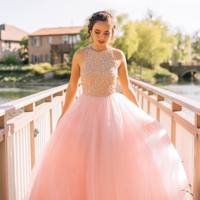Ball gown beading long prom dress,evening dress,charming prom dresses,bg120