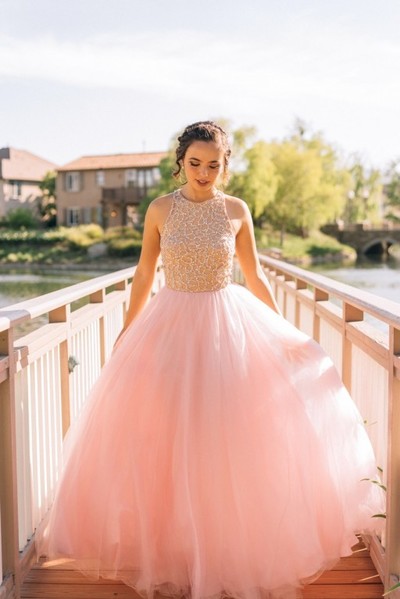 Ball Gown Beading Long Prom Dress,Evening Dress,Charming Prom Dresses,BG120