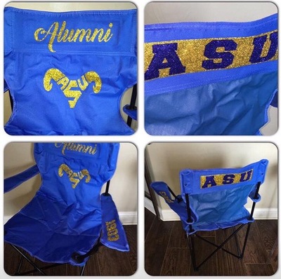 ASU Bling Tailgate Chair 