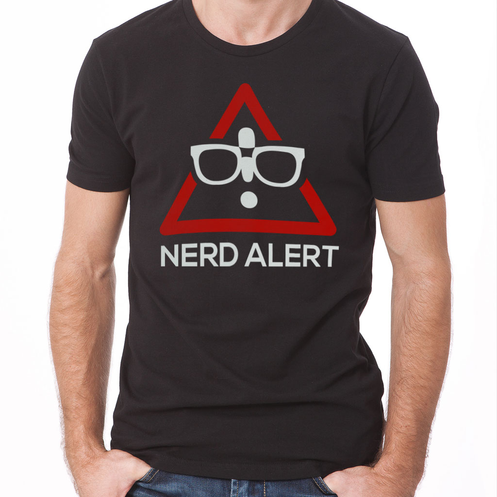 nerd alert t shirt