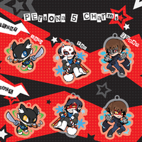 Persona 5 // Elemental Acrylic Charms - Thumbnail 1