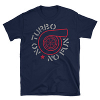 No Turbo No Fun Unisex T-Shirt - Thumbnail 2