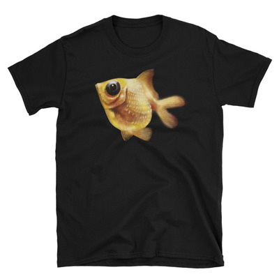 Goldfish unisex t-shirt