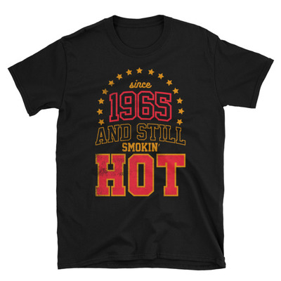 Born in 1965 unisex t-shirt