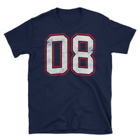 Number Eight 8 Unisex T-Shirt - Thumbnail 2